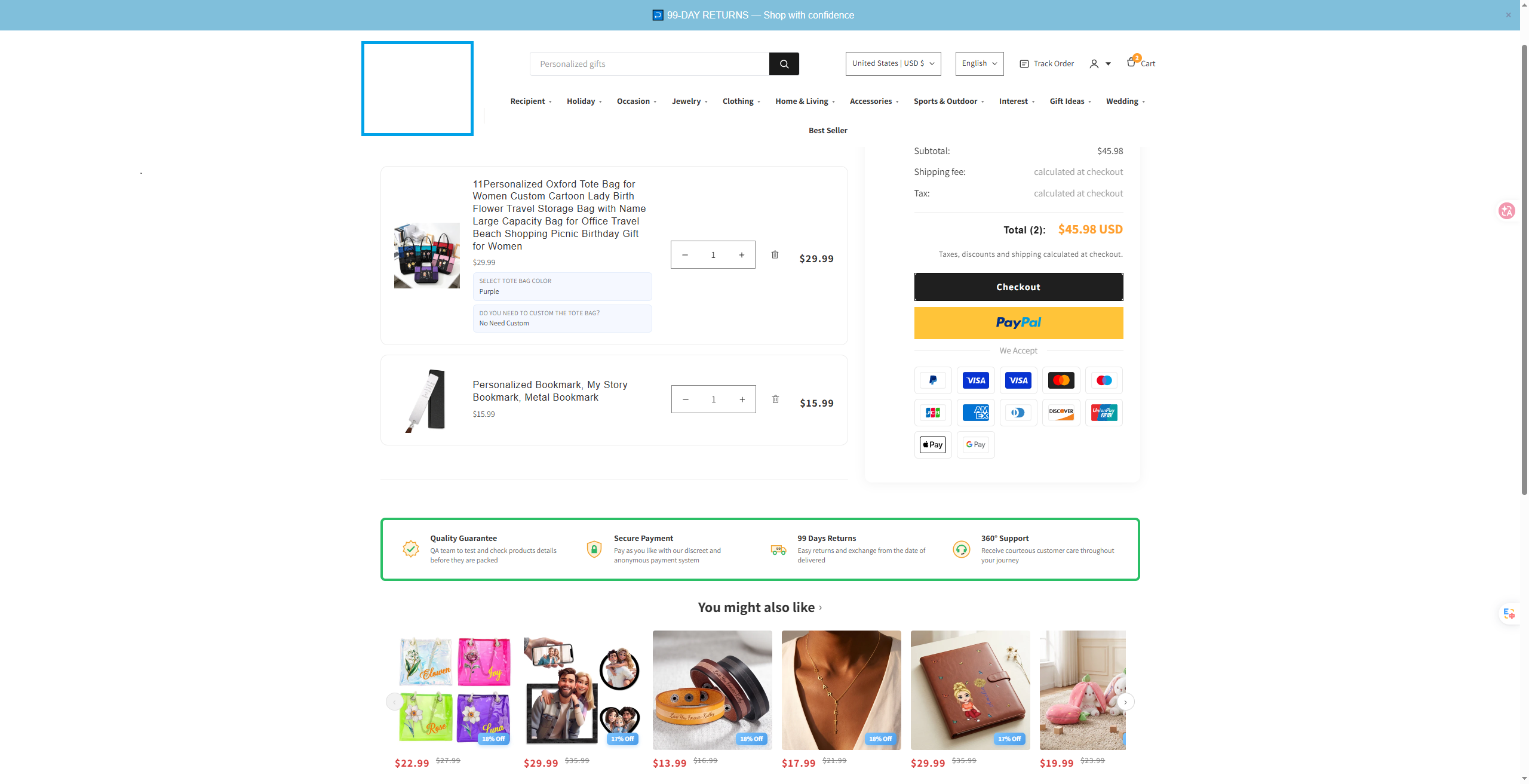 个性化商品 Shopify 商城第 3 张项目界面，客户信息已脱敏